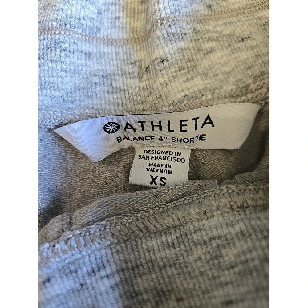 Athleta Shorts Womens XS Gray Heathered Balance 4